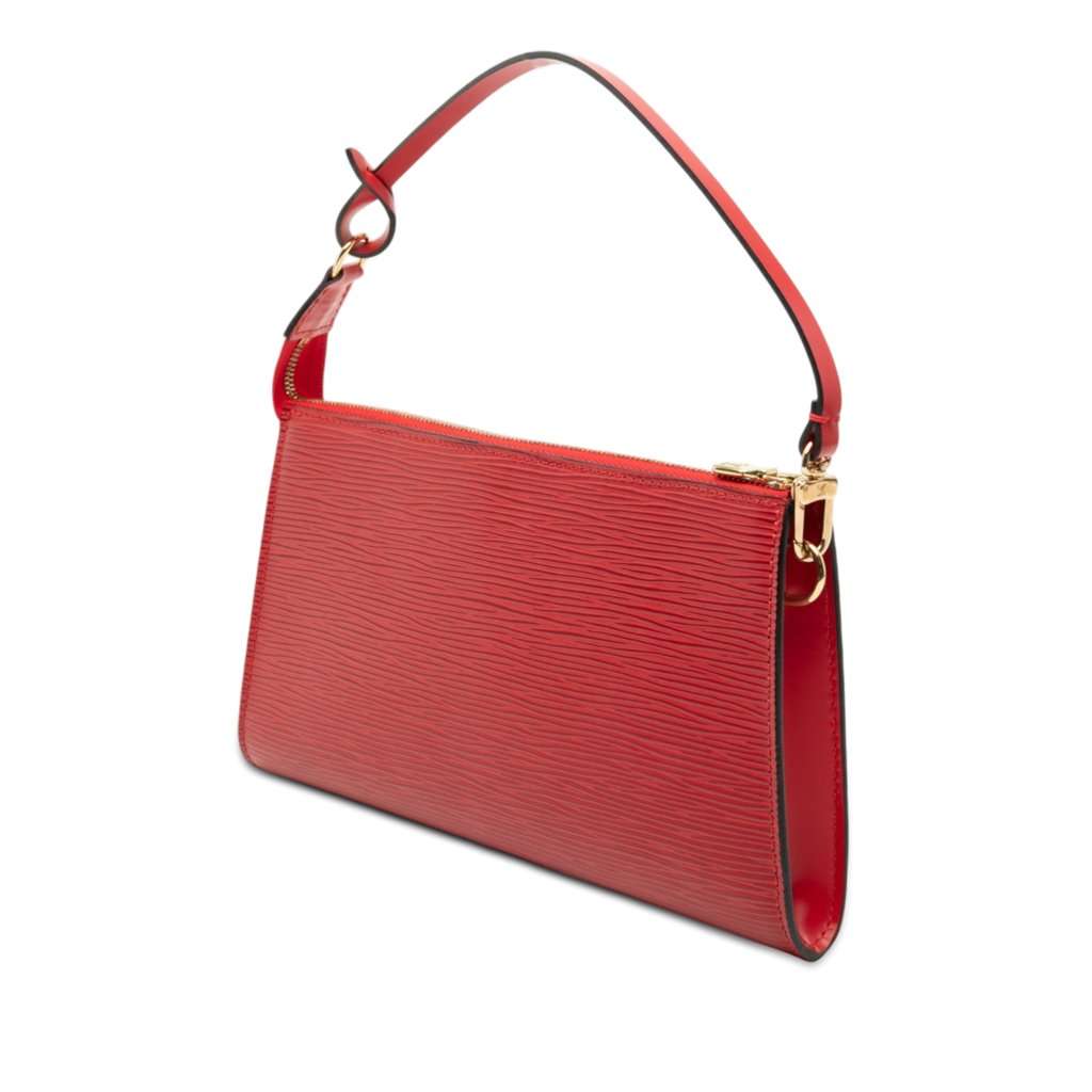 Louis Vuitton Epi Pochette Accessoires Red Leather Very good - Back View