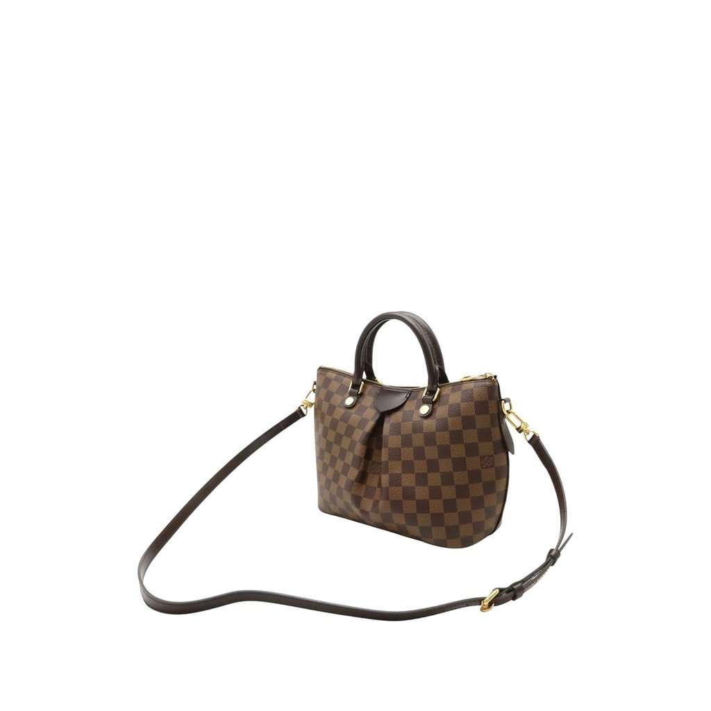 Louis Vuitton Damier Ebene Siena PM Brown Very good condition - Back View