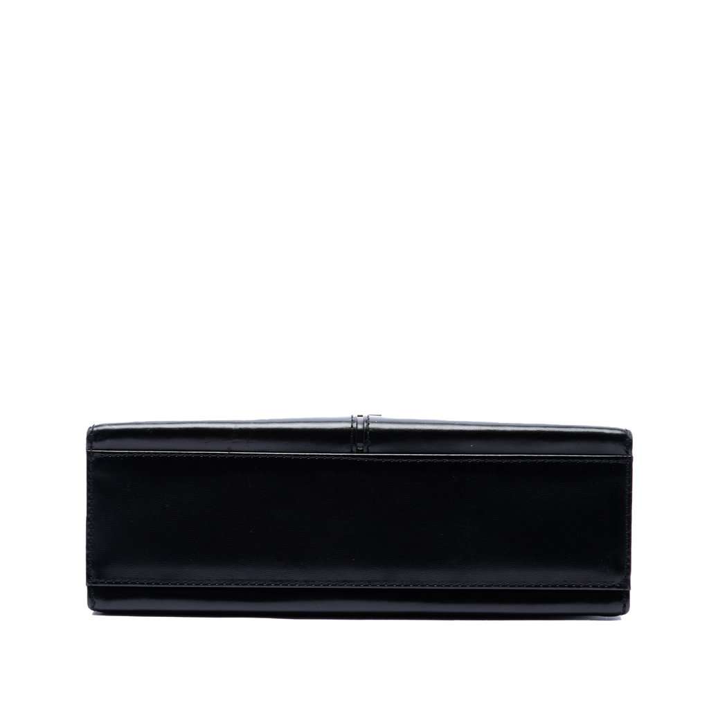Saint Laurent Leather Monogram Crossbody Black Leather Very good condition - Inside View