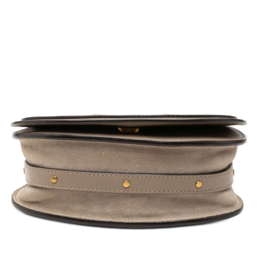 Chloé Small Leather Nile Bracelet Satchel Brown Leather Very good - Inside View