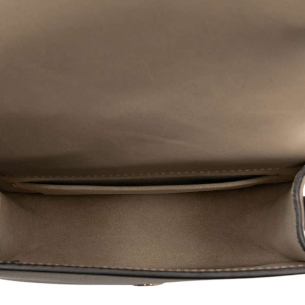 Chloé Small Leather Nile Bracelet Satchel Brown Leather Very good - Model View
