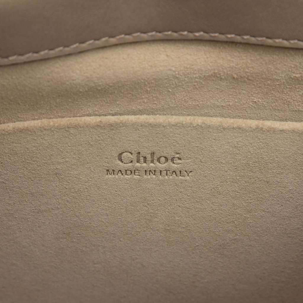 Chloé Small Leather Nile Bracelet Satchel Brown Leather Very good - Box View