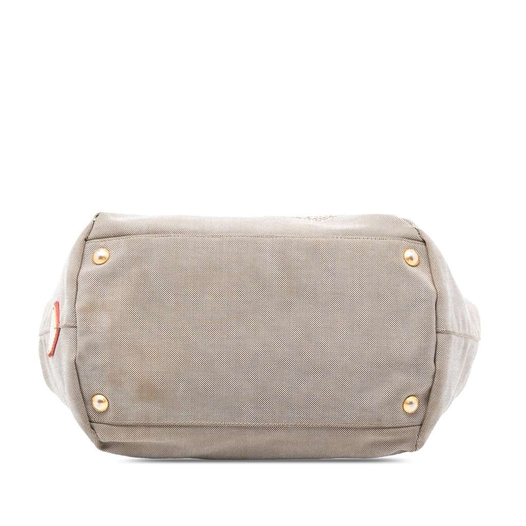 Prada Canvas Canapa Logo Tote Beige Very good condition - Inside View