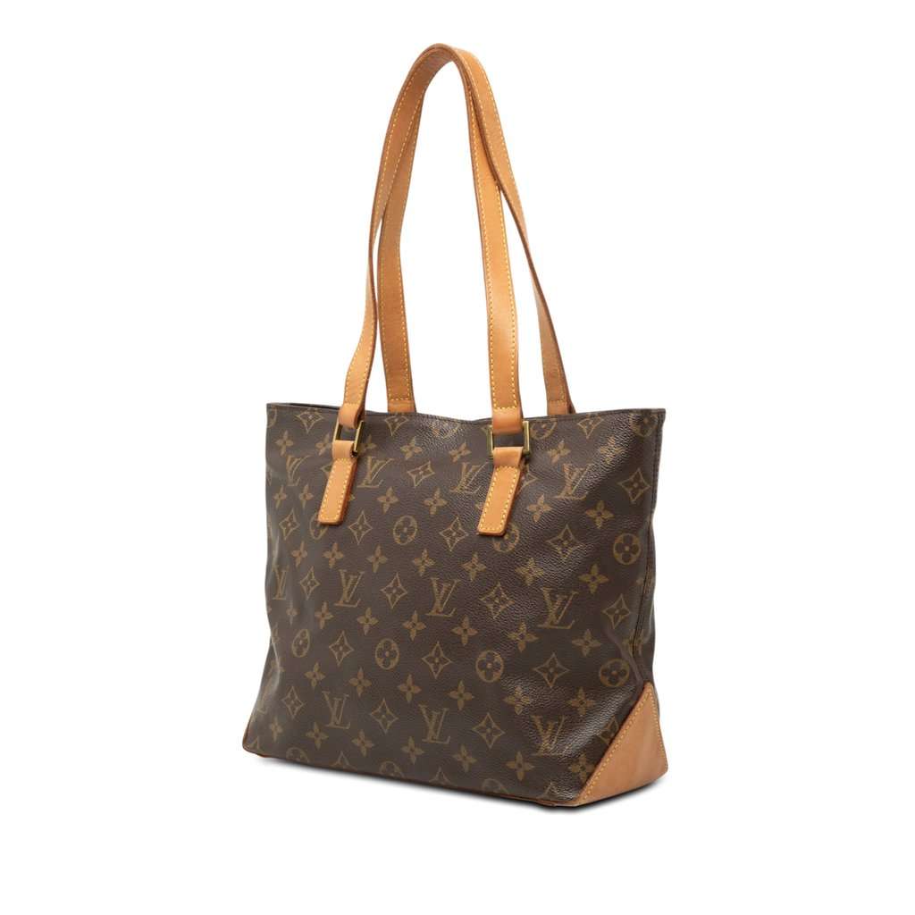 Louis Vuitton Monogram Cabas Piano Brown Very good condition - Back View