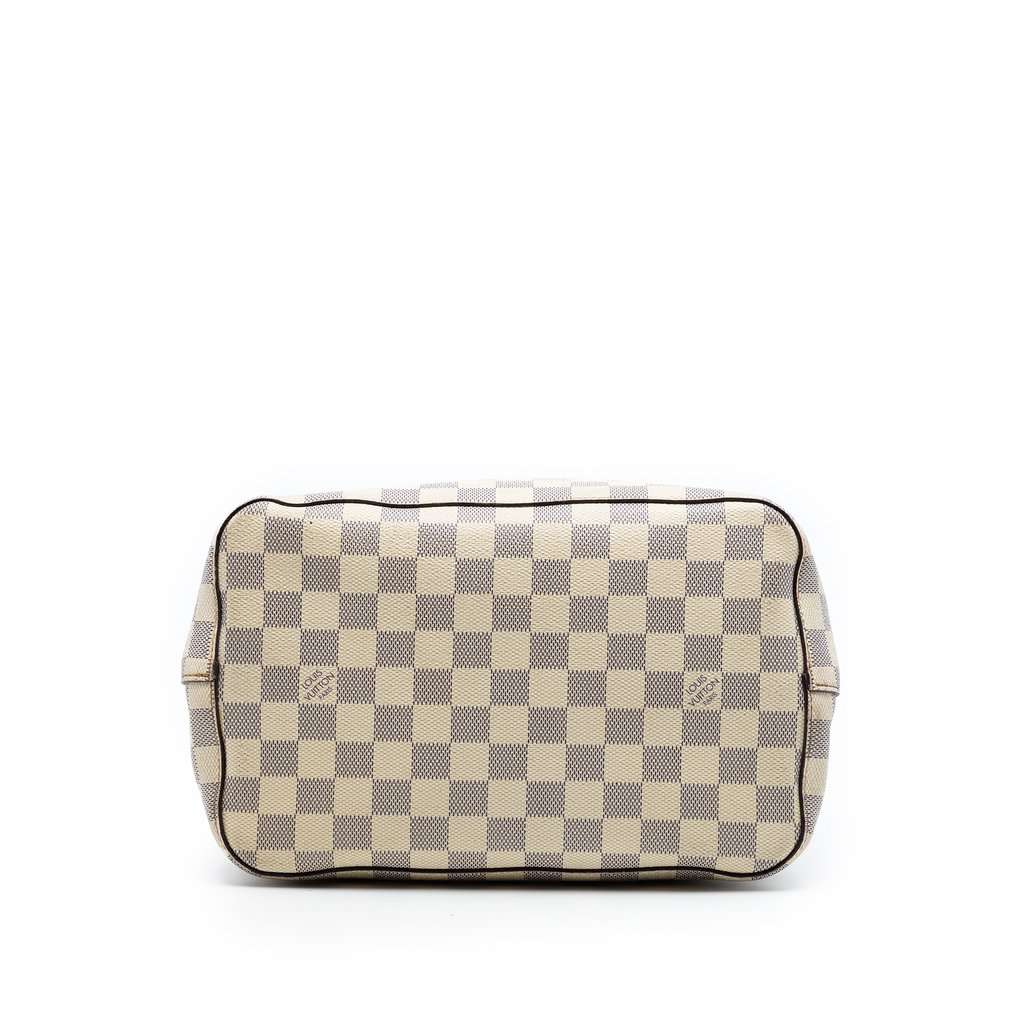 Louis Vuitton Damier Azur Neonoe MM White Good - Inside View