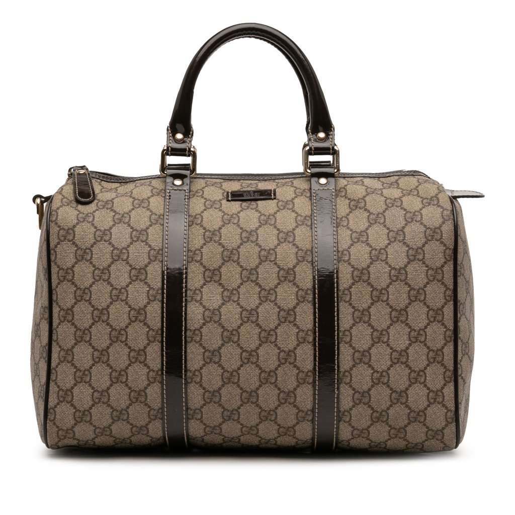 Gucci Medium GG Supreme Joy Boston Bag Beige Good condition - Front View