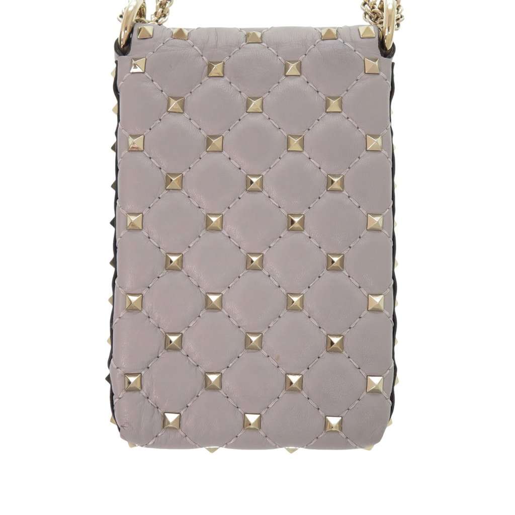 Valentino Lambskin Rockstud Spike Phone Case Crossbody MultiColor Leather Very good condition - Back View