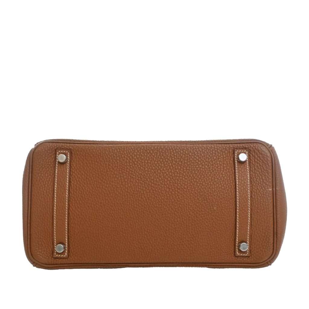 Hermès Togo Birkin Retourne 30 Brown Leather Very good condition - Inside View
