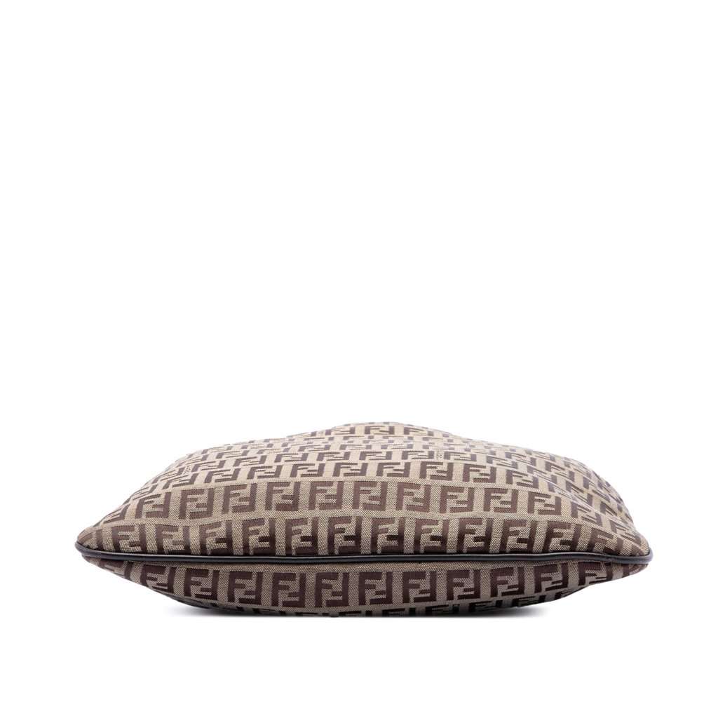 Fendi Zucchino Canvas Crossbody Beige Very good - Inside View