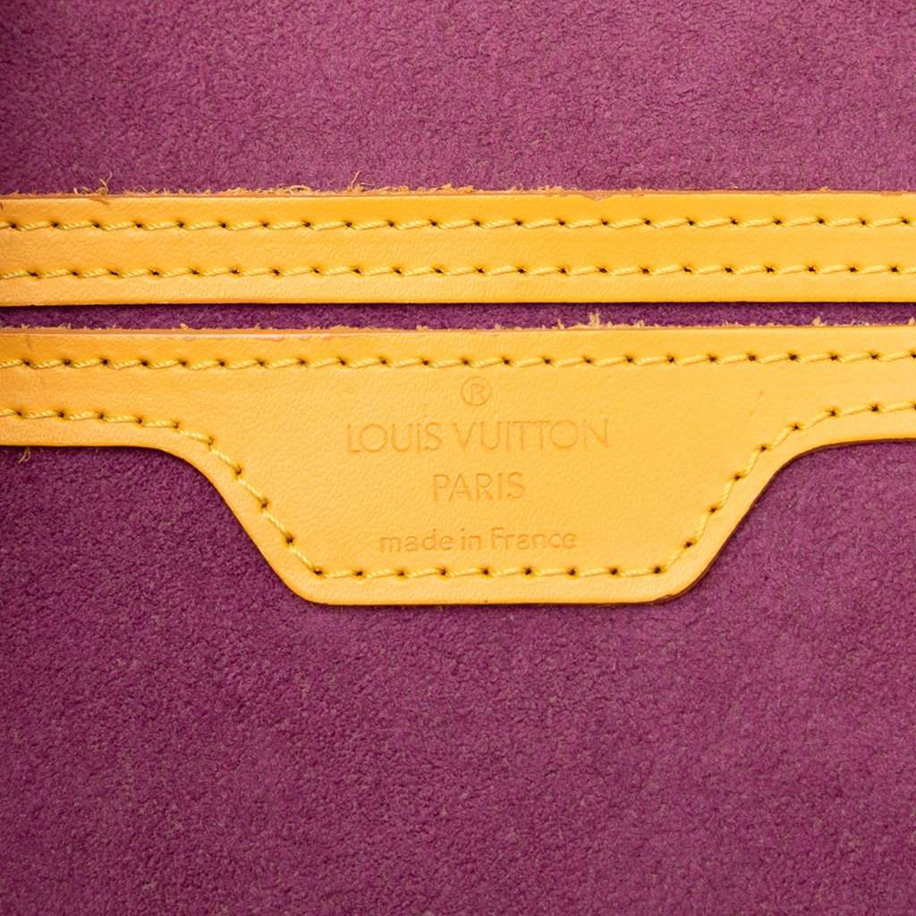 Louis Vuitton Epi Gobelins Yellow Leather Very good condition - Box View