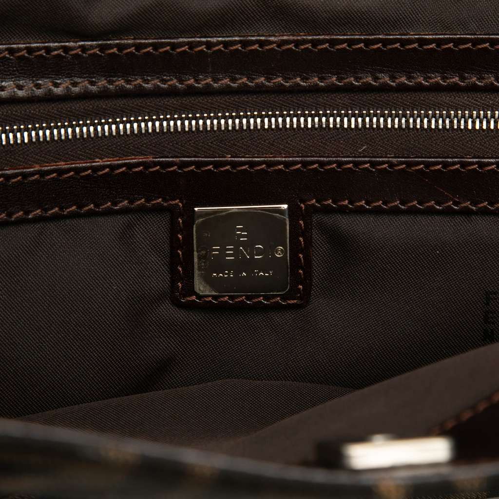 Fendi Zucca Canvas Tote Brown Very good condition - Box View