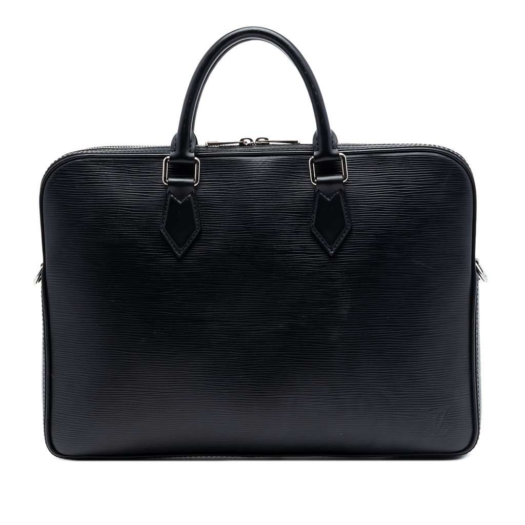 Louis Vuitton Epi Dandy MM Black Leather Very good condition - Front View