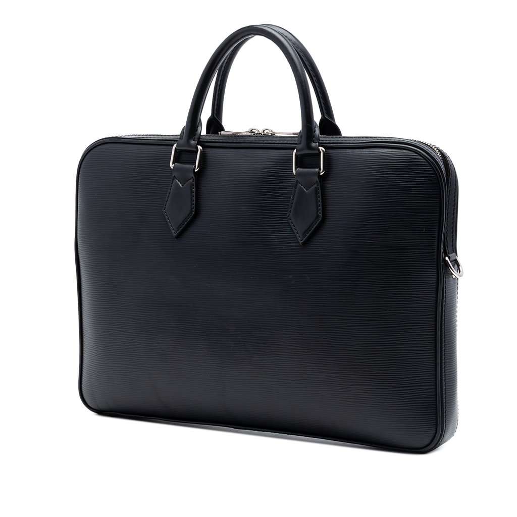 Louis Vuitton Epi Dandy MM Black Leather Very good condition - Back View