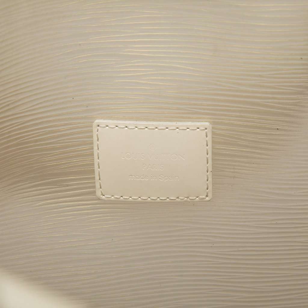 Louis Vuitton Epi Plage Lagoon Bay GM White Plastic Very good condition - Box View