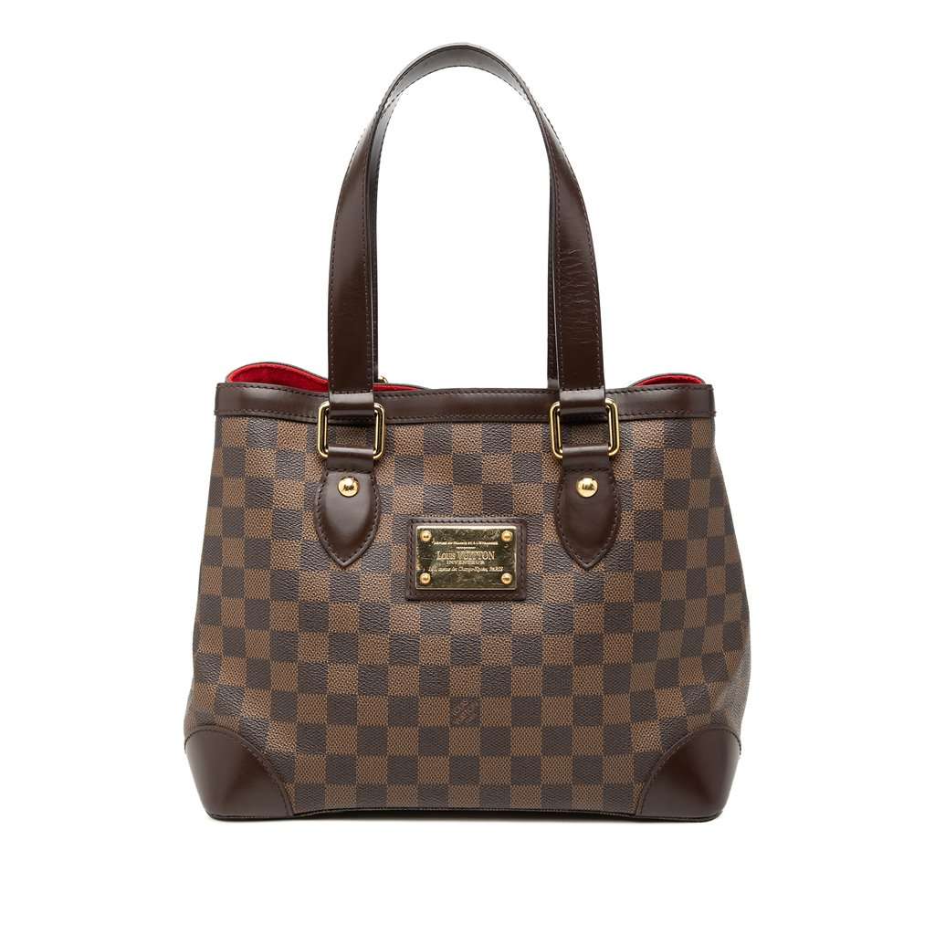 Louis Vuitton Damier Ebene Hampstead PM Brown Very good - Front View