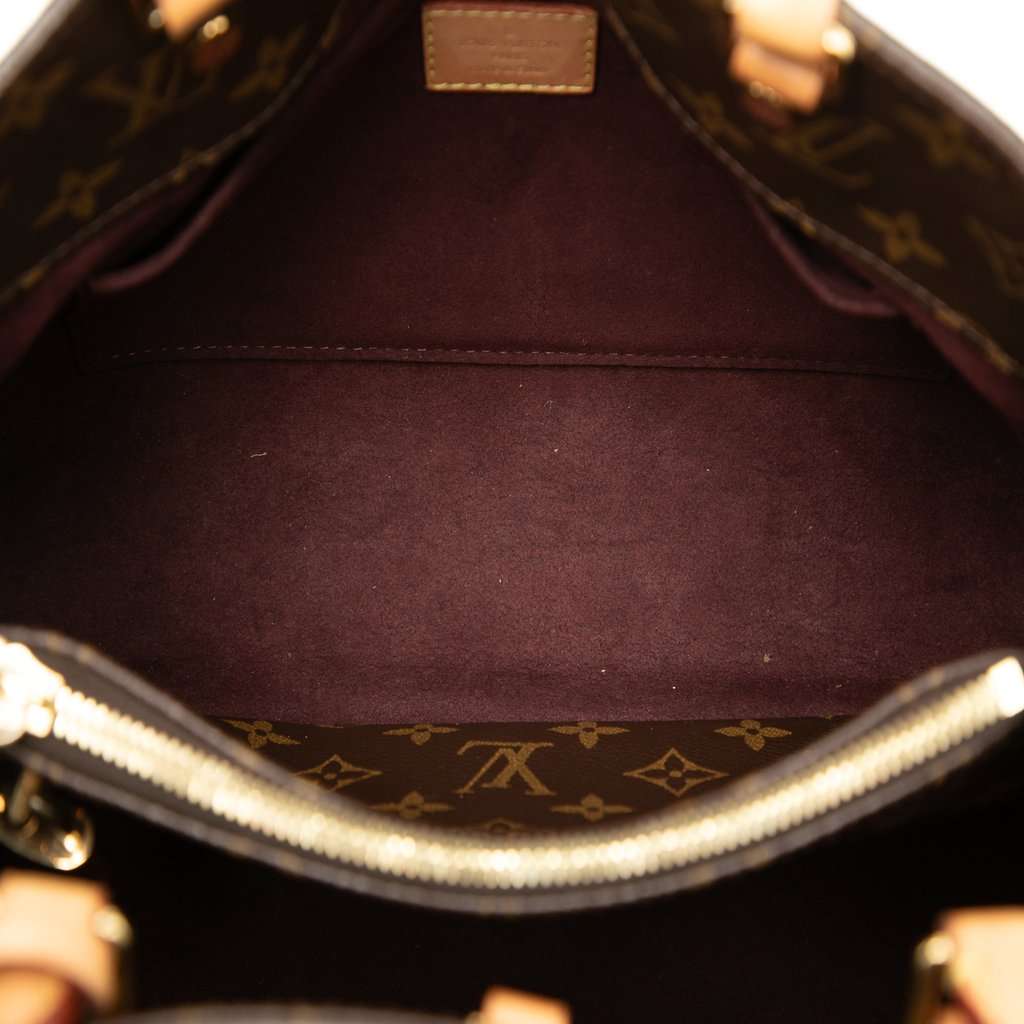Louis Vuitton Monogram Montaigne MM Brown Very good - Model View