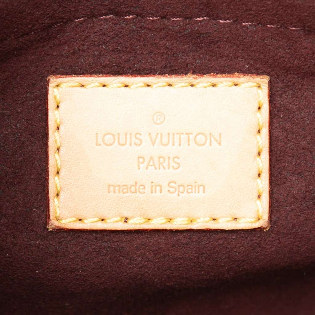 Louis Vuitton Monogram Montaigne MM Brown Very good - Box View