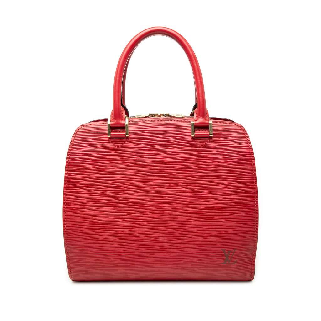 Louis Vuitton Epi Sablons Red Leather Very good - Front View
