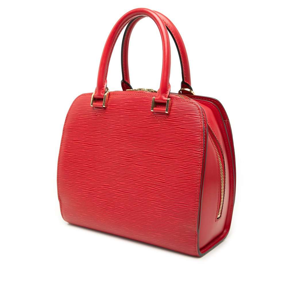 Louis Vuitton Epi Sablons Red Leather Very good - Back View