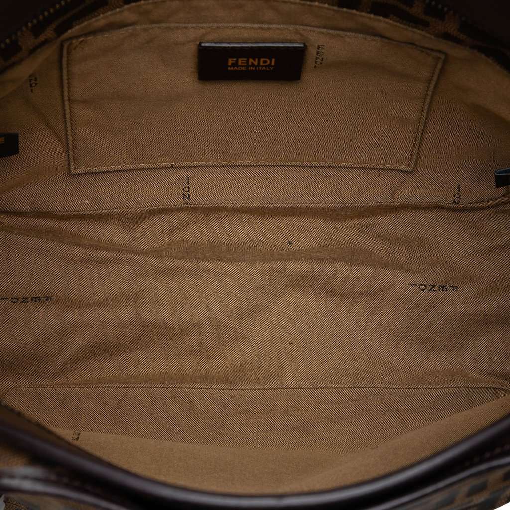 Fendi Zucca Canvas Chef Tote Brown Very good condition - Model View