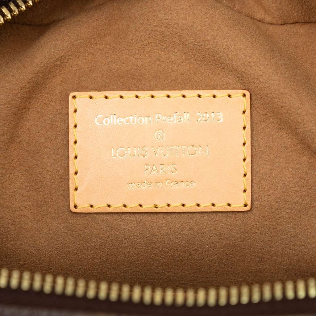 Louis Vuitton Monogram Tuffetage Deauville Cube Brown Very good condition - Box View