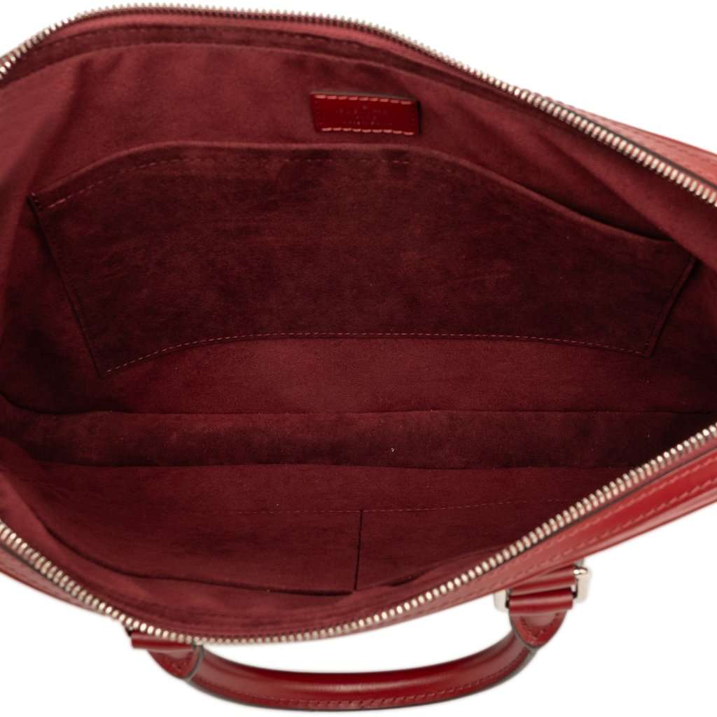 Louis Vuitton Epi Dandy MM Red Leather Very good condition - Model View