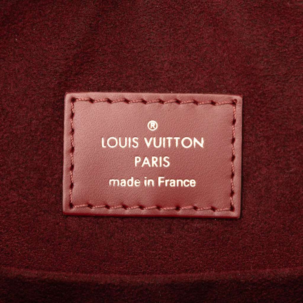 Louis Vuitton Epi Dandy MM Red Leather Very good condition - Box View