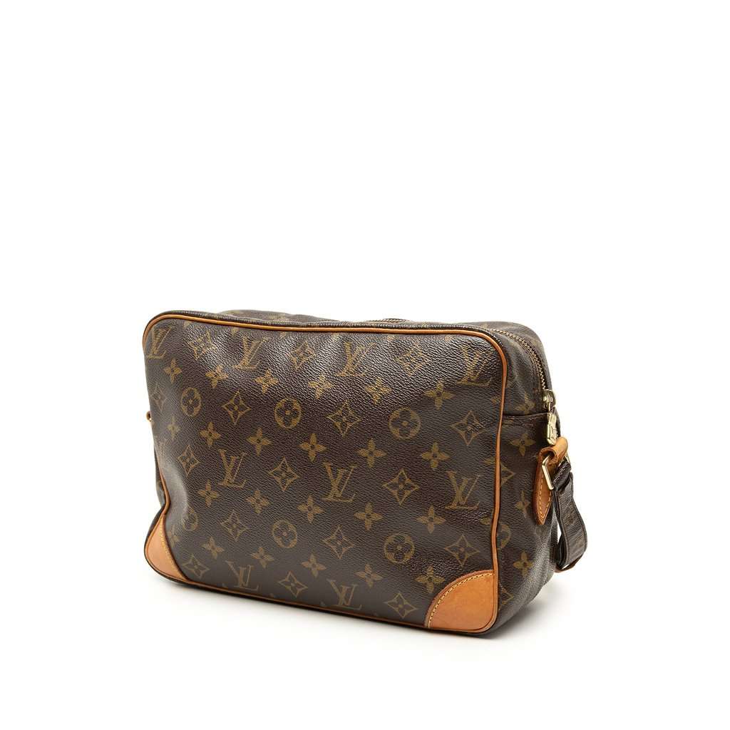 Louis Vuitton Monogram Nil Crossbody Brown Good - Back View