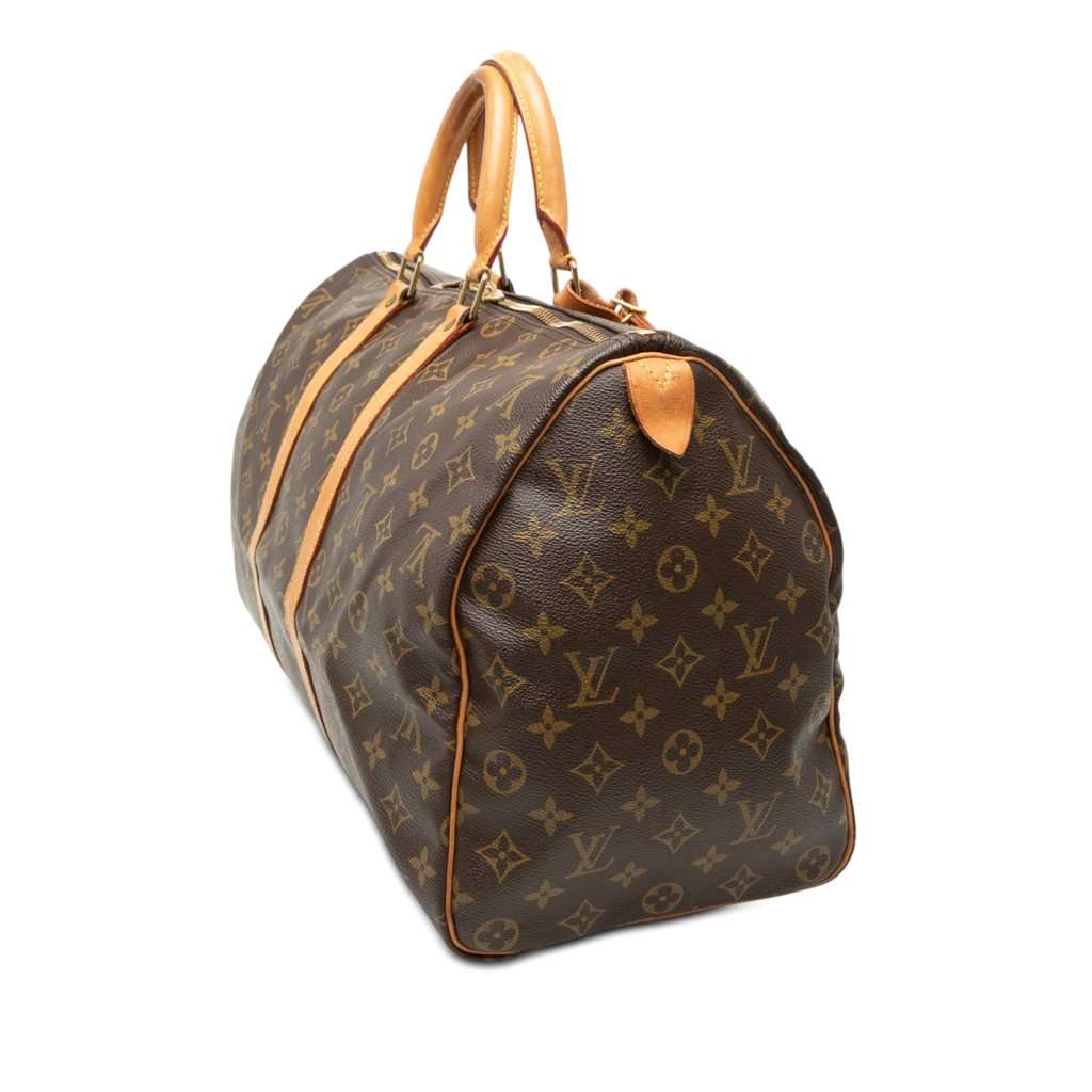 Louis Vuitton Monogram Keepall 45 Brown Very good condition - Back View