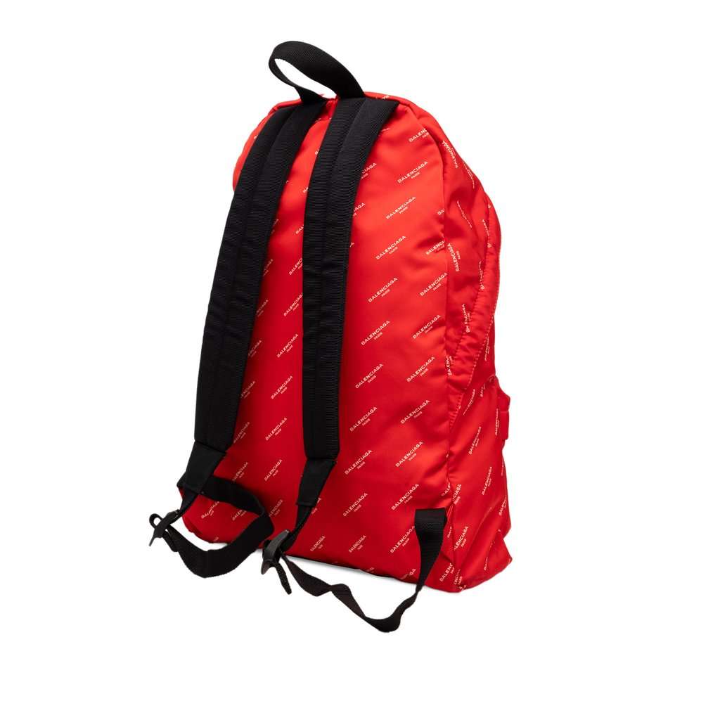 Balenciaga Nylon Explorer Backpack Red Very good condition - Back View