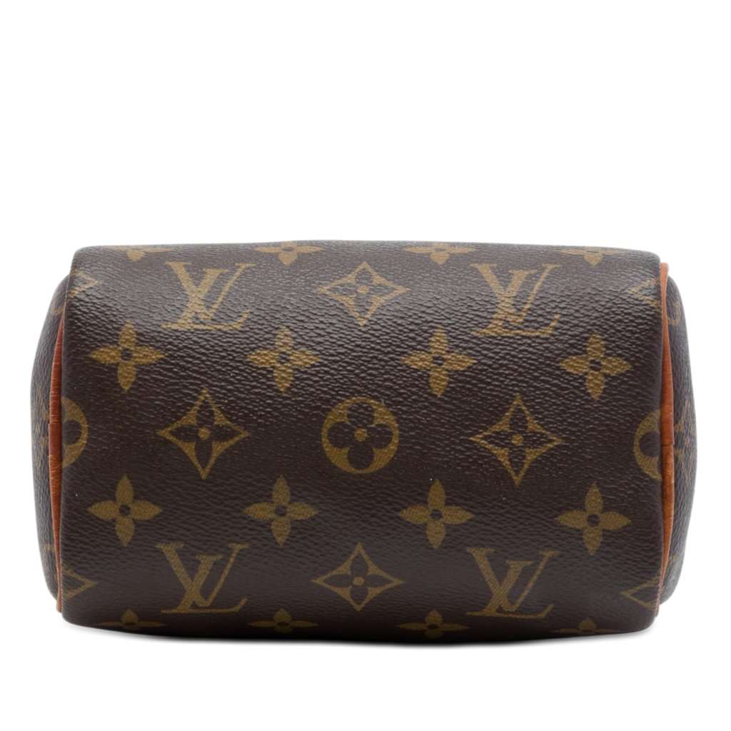 Louis Vuitton Monogram Nano Speedy Bandouliere Brown Very good - Inside View
