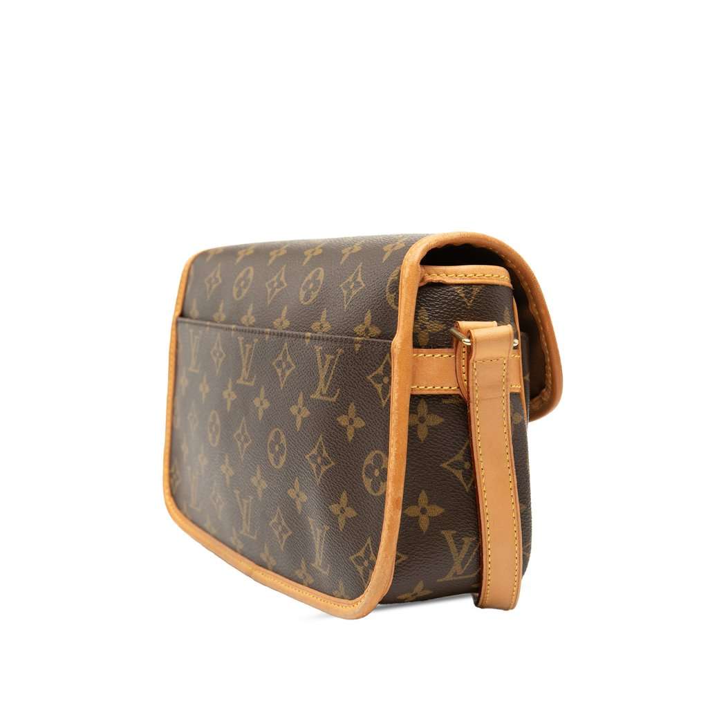 Louis Vuitton Monogram Sologne Brown Good condition - Back View