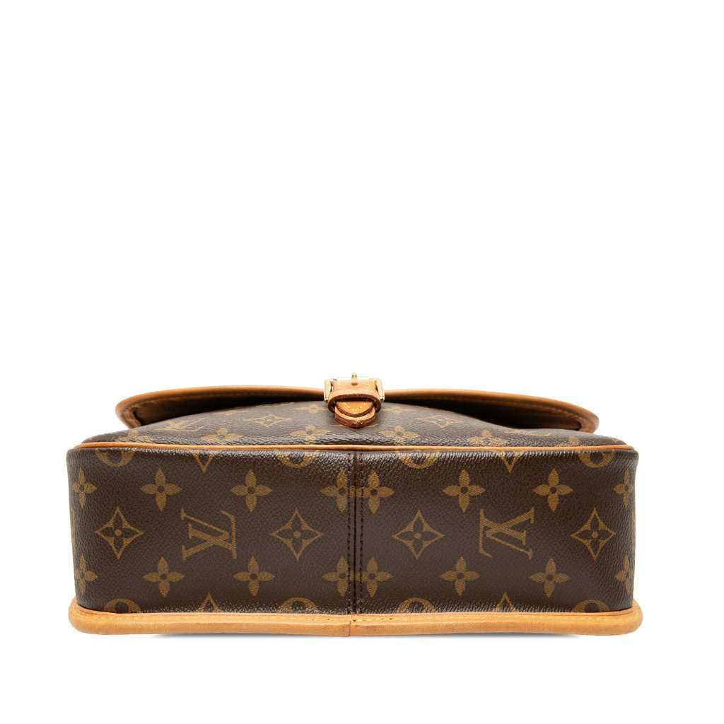 Louis Vuitton Monogram Sologne Brown Good condition - Inside View