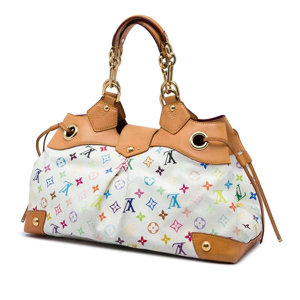 Louis Vuitton Monogram Multicolore Ursula White Very good - Back View