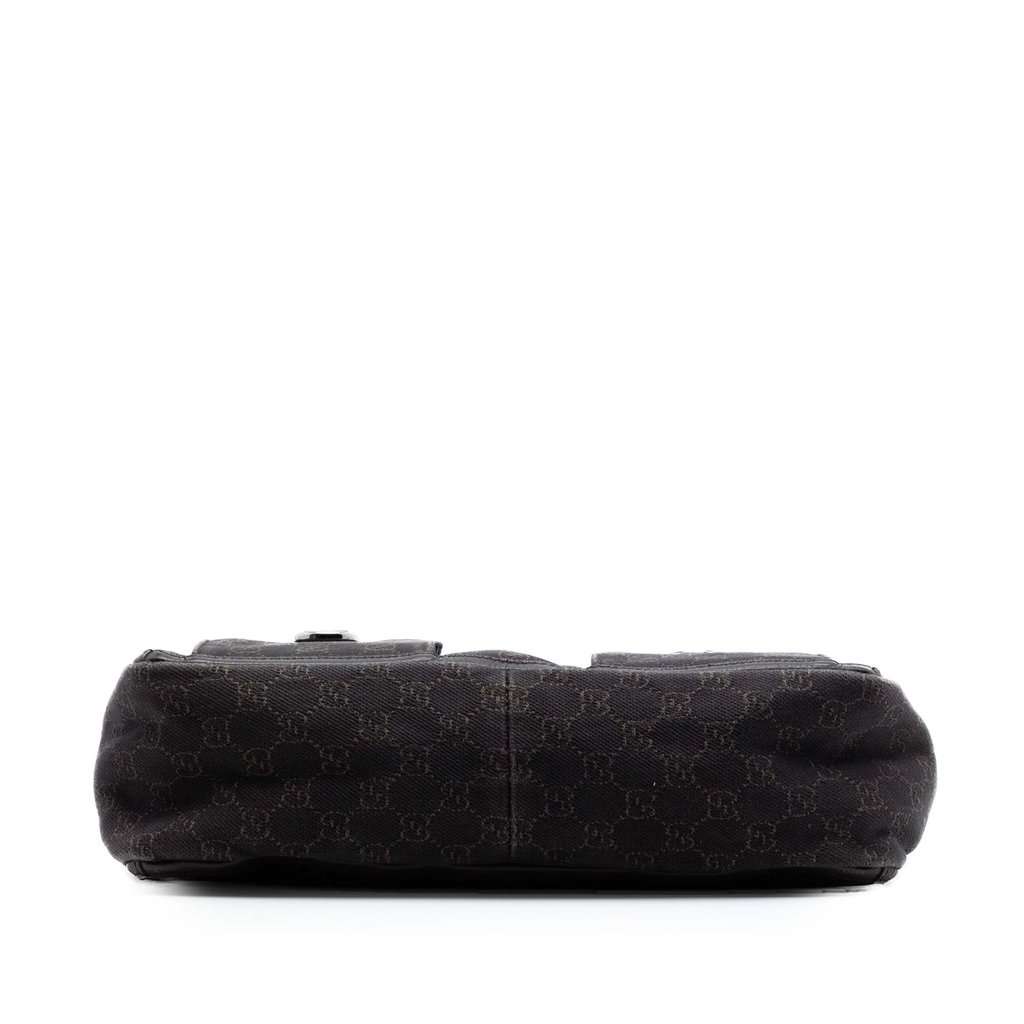 Gucci GG Canvas Abbey D Ring Pocket Tote Brown Very good condition - Inside View