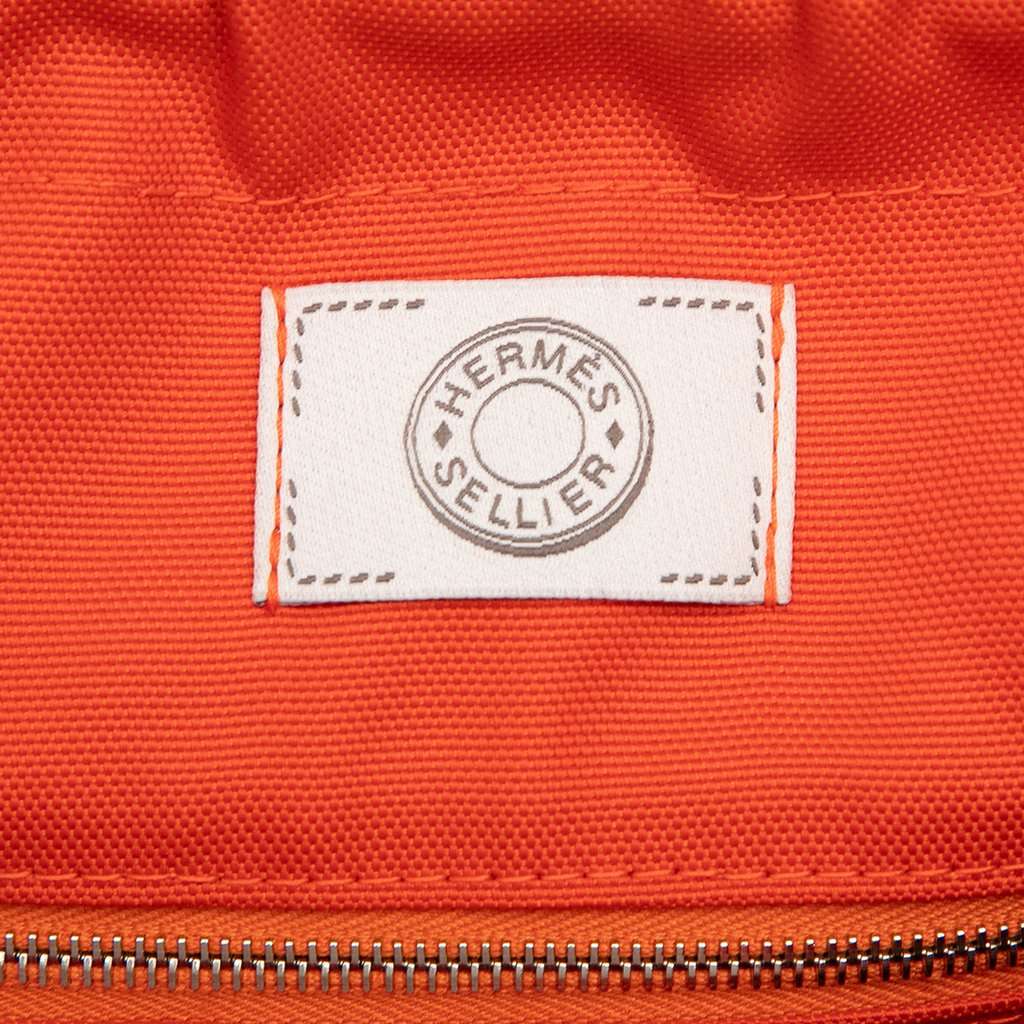Hermès Toile Sac de Pansage Grooming Bag Brown Very good condition - Box View