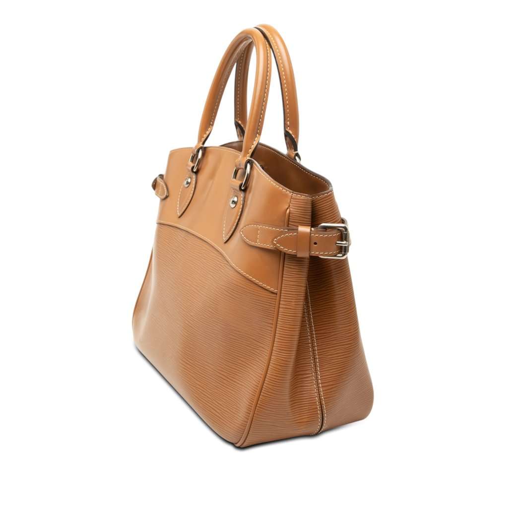 Louis Vuitton Epi Passy PM Brown Leather Very good - Back View