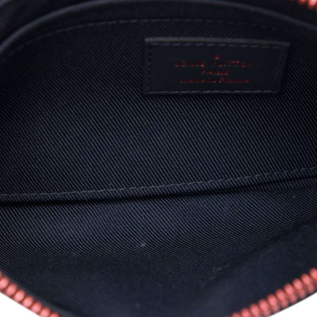 Louis Vuitton Monogram Ink Upside Down Apollo Pochette PM Blue Very good condition - Model View