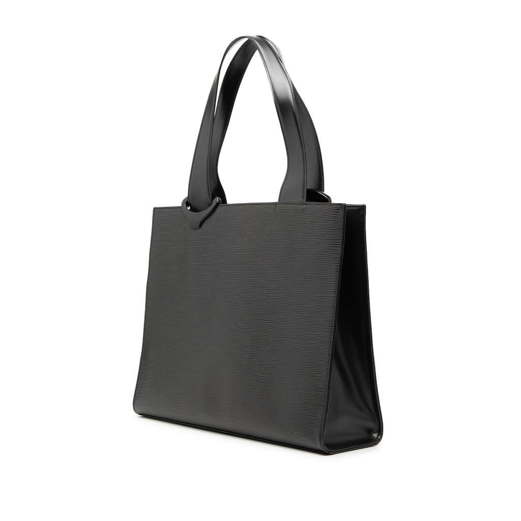 Louis Vuitton Epi Gemeaux Black Leather Very good condition - Back View