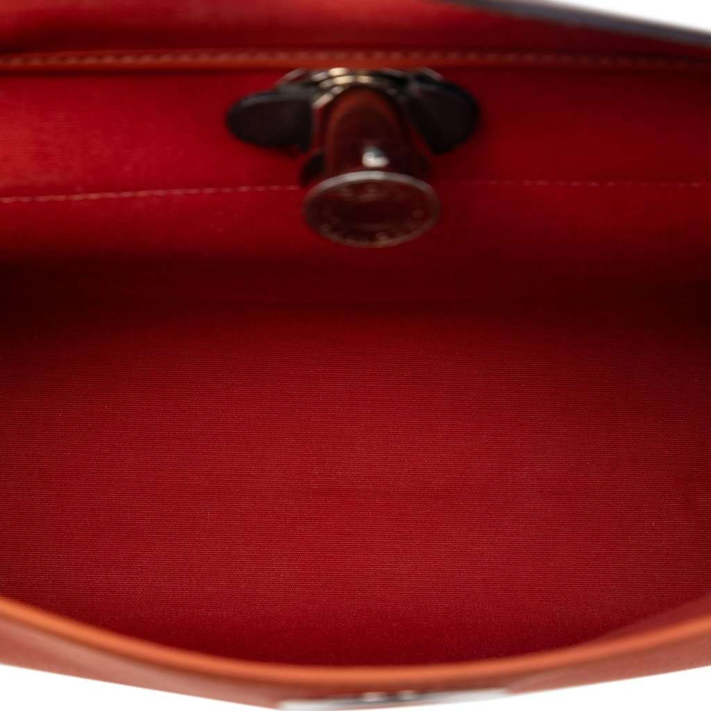Hermès Toile Herbag Zip 31 Orange Very good condition - Model View