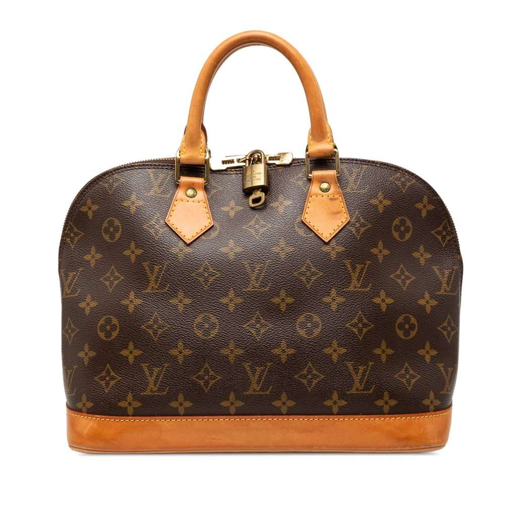 Louis Vuitton Monogram Alma PM Brown Very good condition - Front View