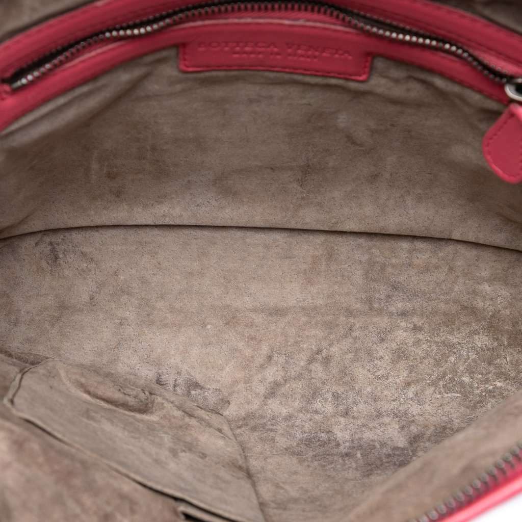 Bottega Veneta Nappa Intrecciato Nodini Crossbody Pink Leather Very good condition - Model View