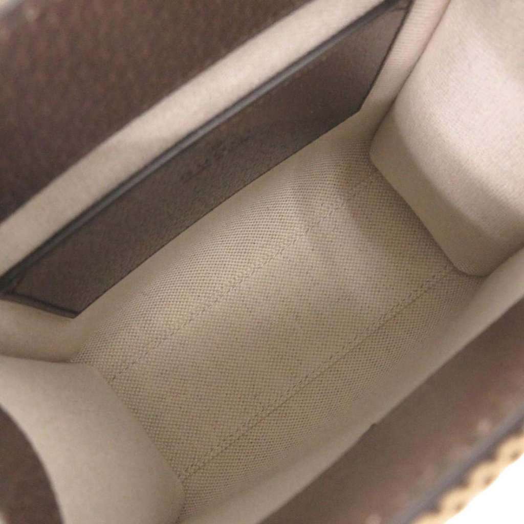 Gucci Mini Jumbo GG Canvas Web Satchel Beige Very good condition - Model View