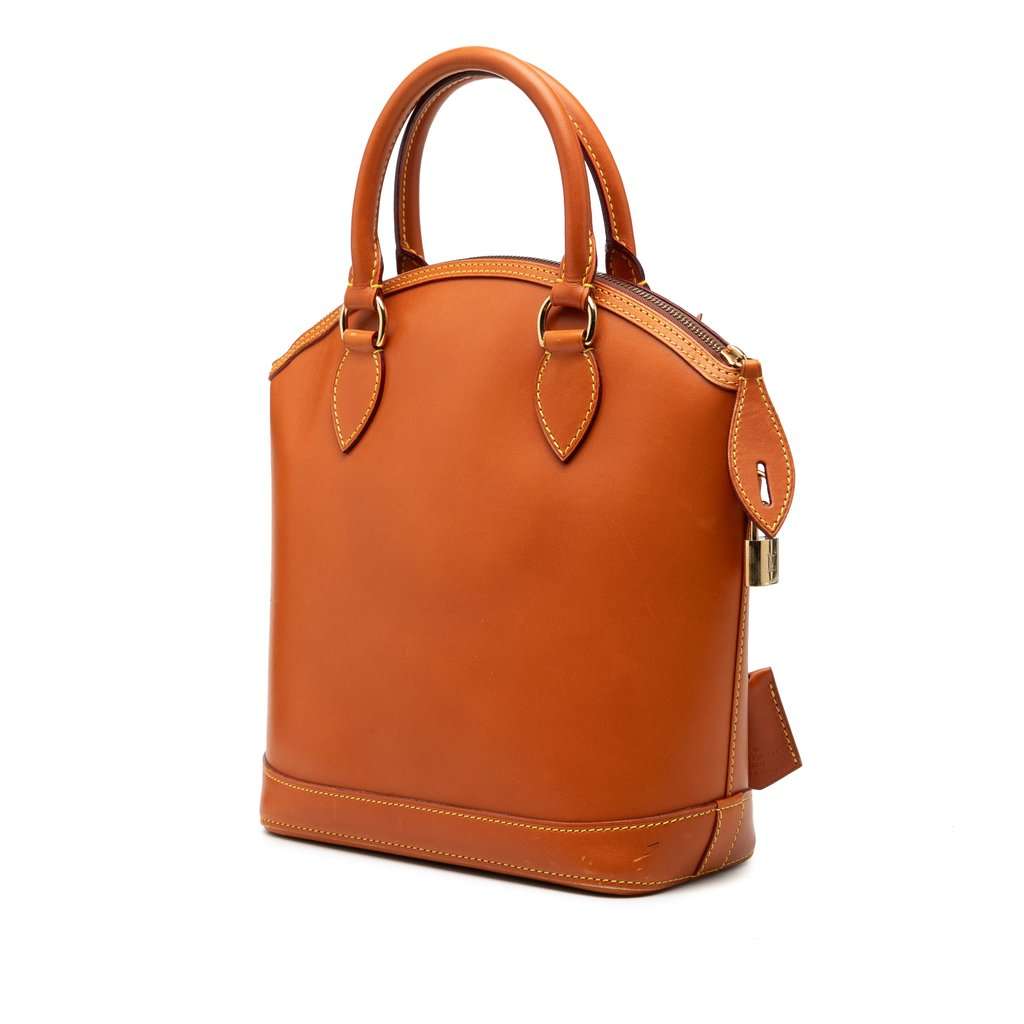 Louis Vuitton Nomade Lockit Vertical Brown Leather Very good - Back View