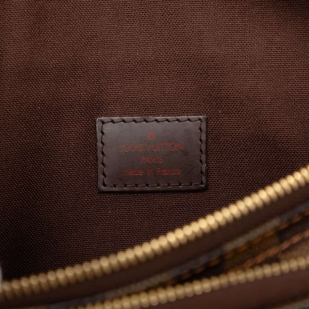Louis Vuitton Damier Ebene Melville Bum Bag Brown Very good condition - Box View