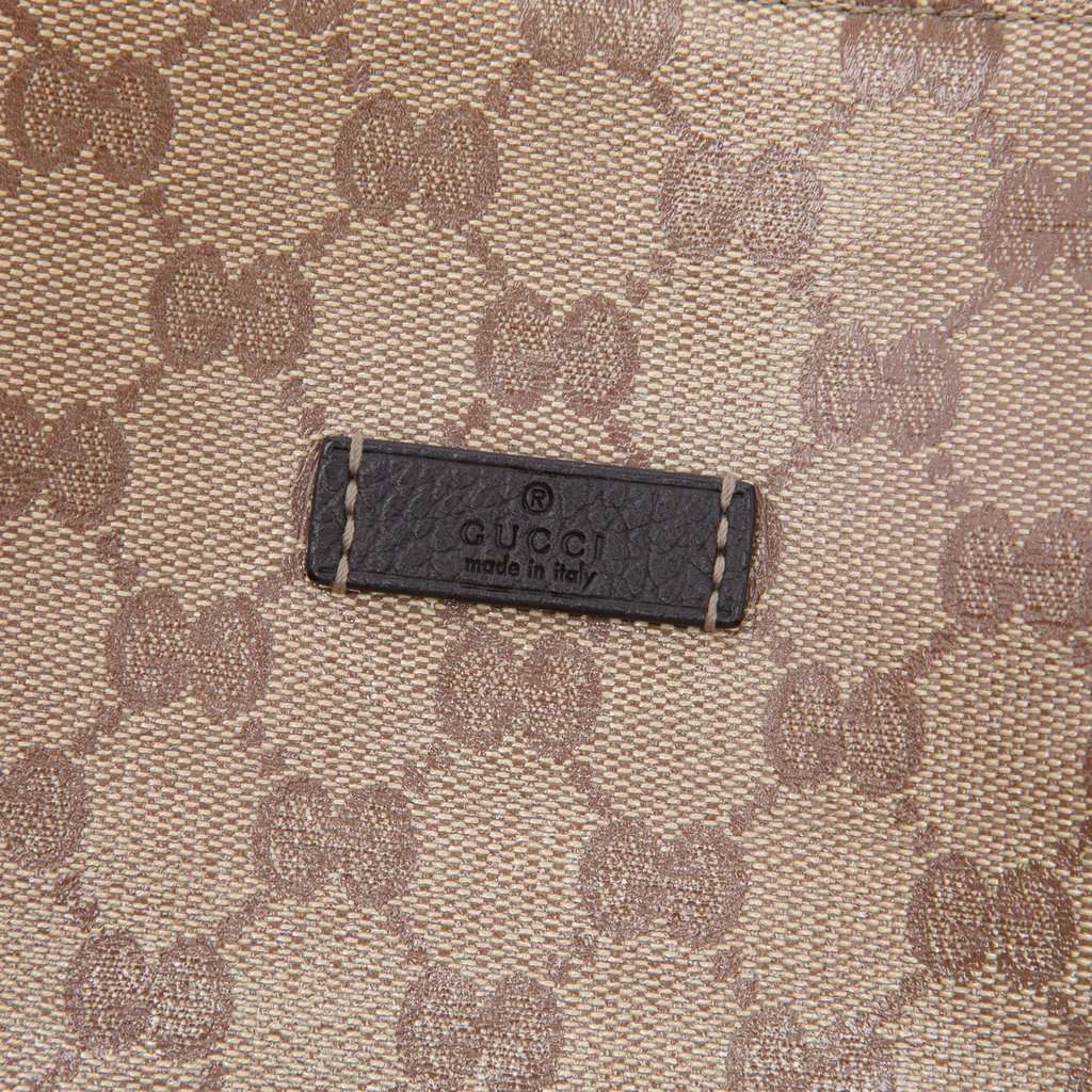 Gucci Large GG Crystal Gifford Tote Beige Very good condition - Box View