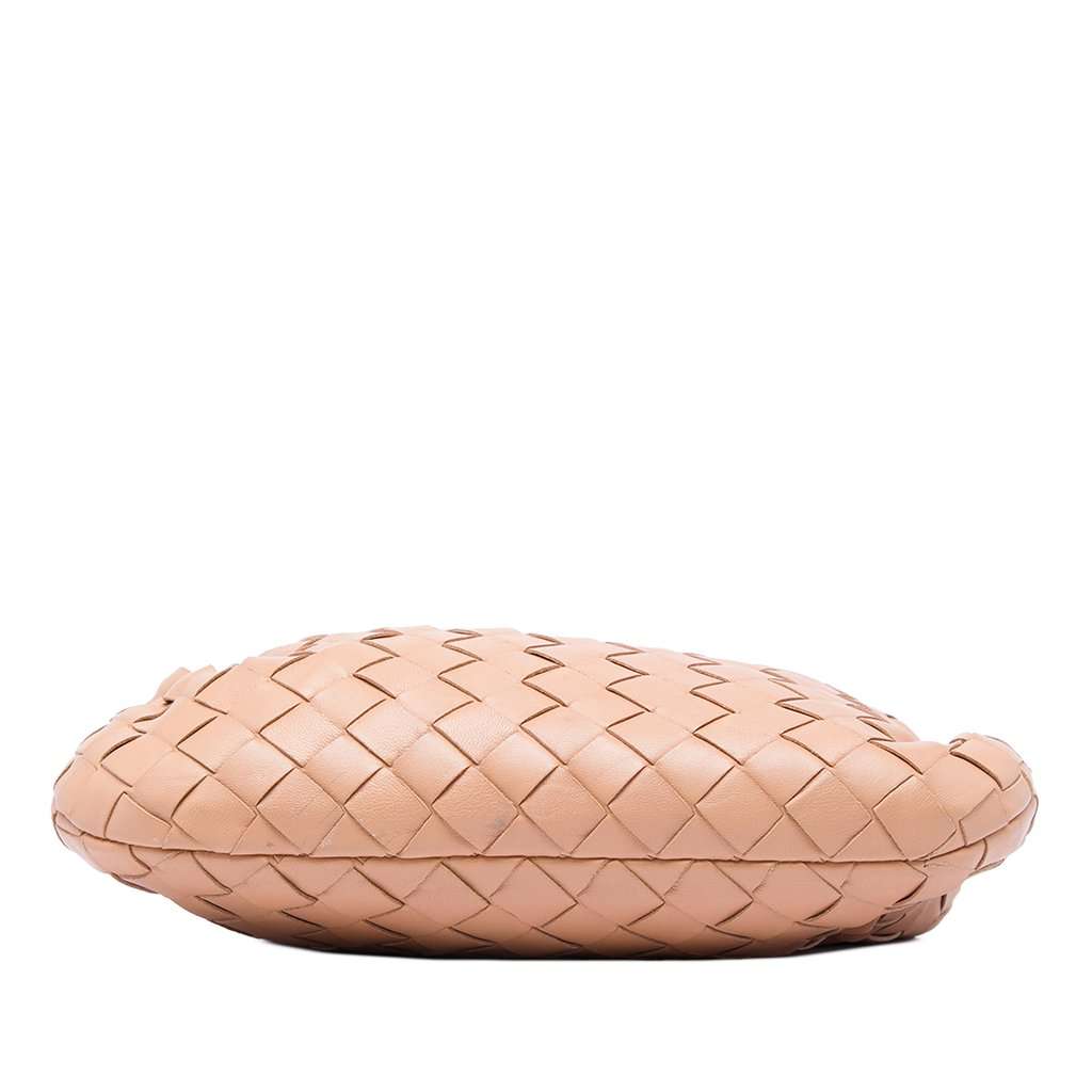 Bottega Veneta Mini Nappa Intrecciato Jodie Beige Leather Very good - Inside View