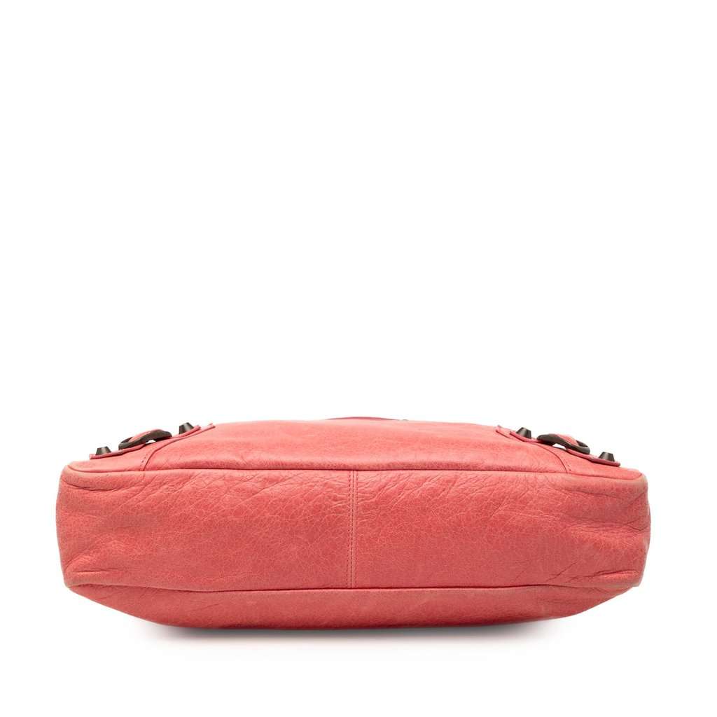 Balenciaga Lambskin Motocross Classic Town Satchel Pink Leather Very good condition - Inside View