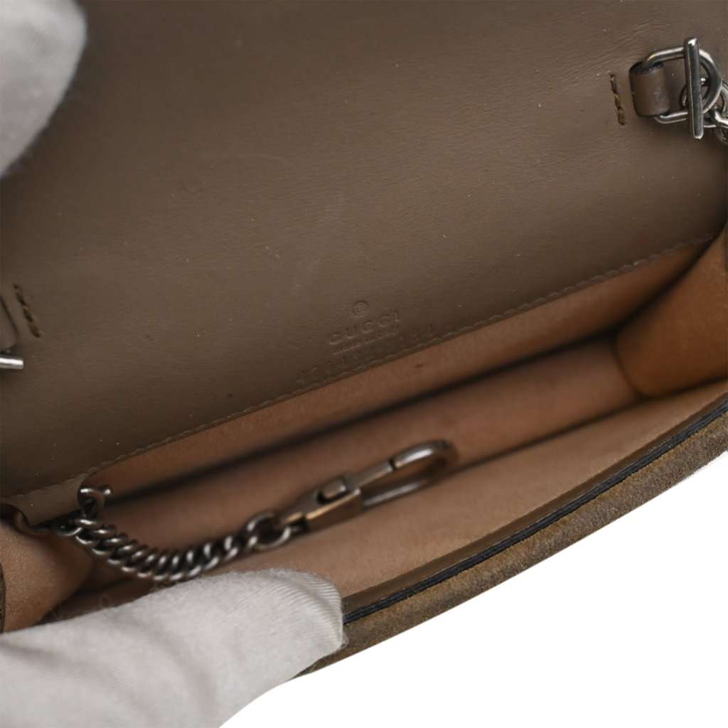 Gucci Mini GG Supreme Dionysus Crossbody Beige Very good condition - Model View