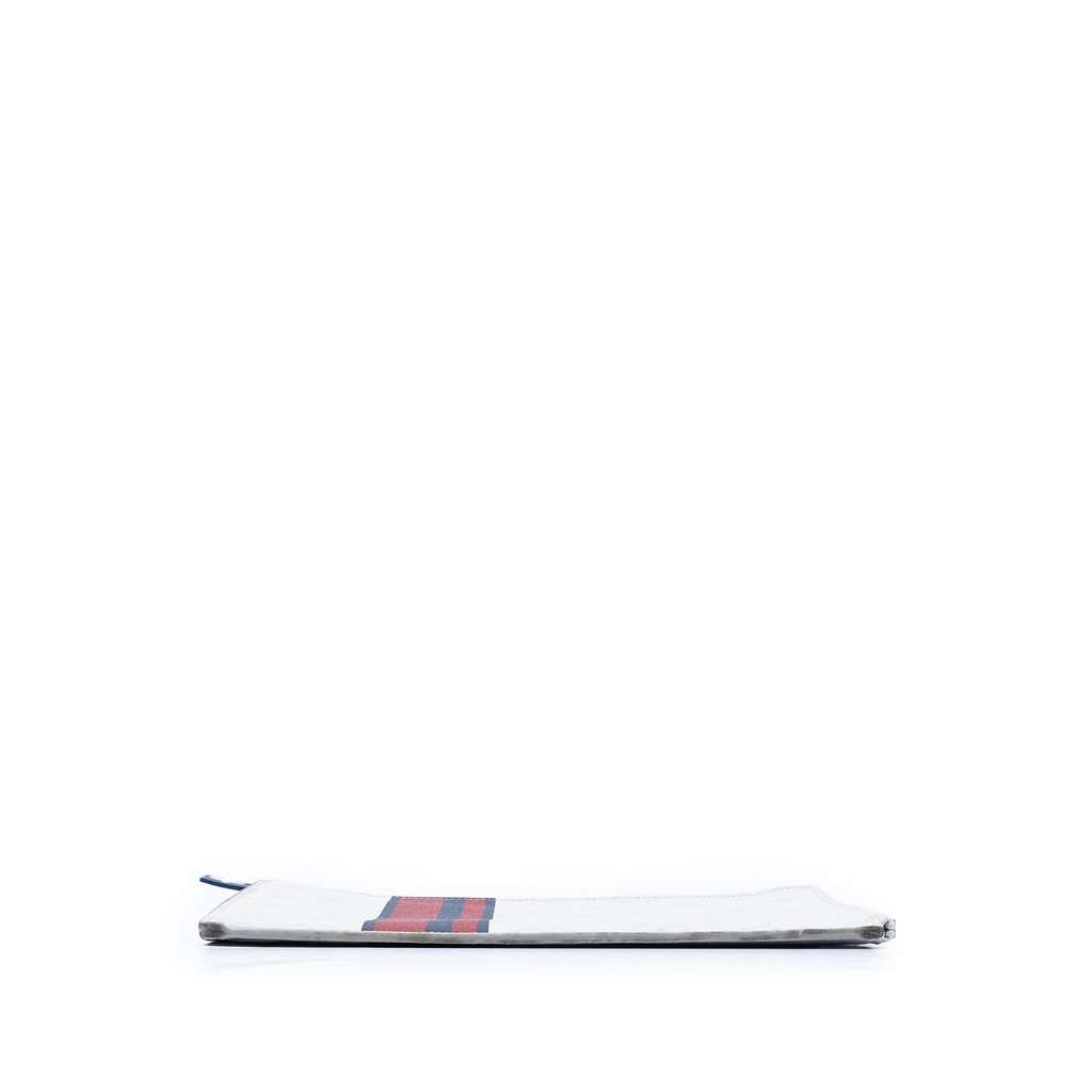 Louis Vuitton Monogram White Pochette Jour PM Clutch Bag White Very good condition - Inside View